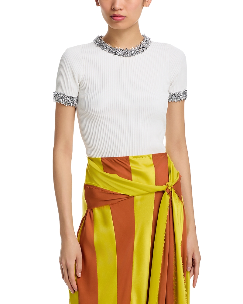 Zankov Ribbed Tinsel Tee
