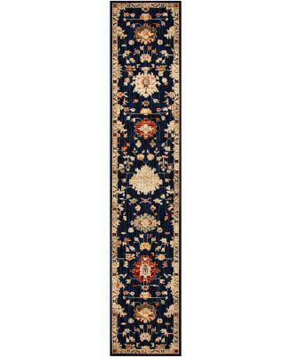 Nourison Home Antique Bloom ANB01 2'4"x12' Runner Area Rug