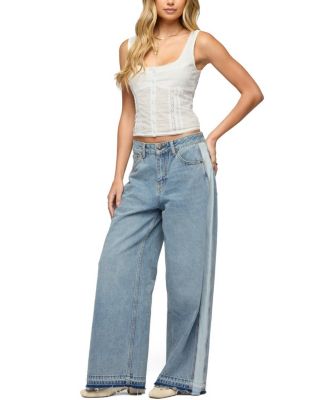 Embroidered Cotton Button Up Top