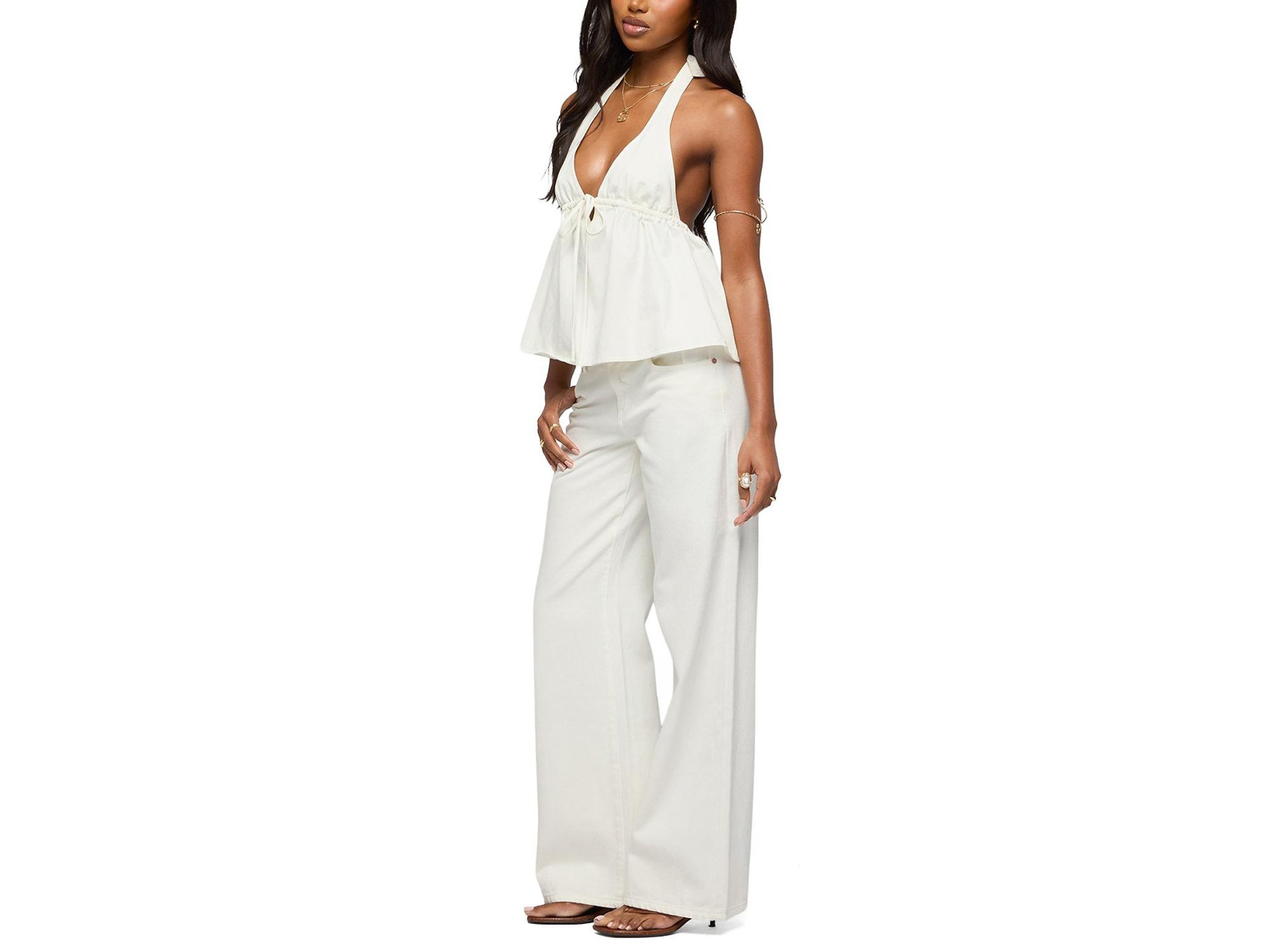 Safia Denim Halter Top — Image 5