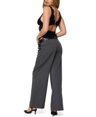  Araura Lace Velvet Floral Top