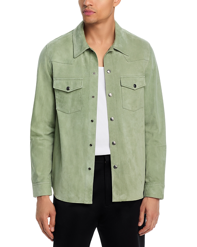 Paul Smith Slim Fit Leather Shirt