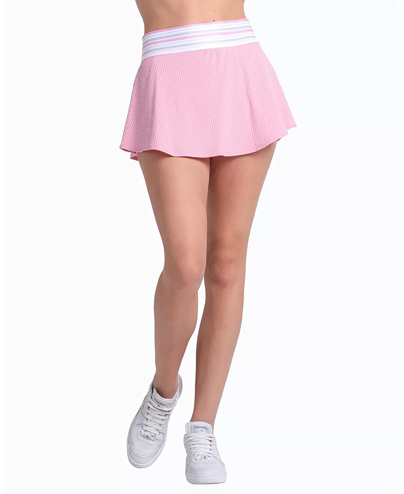 Lucky in Love Women's High Waist Paris Weave Skirt