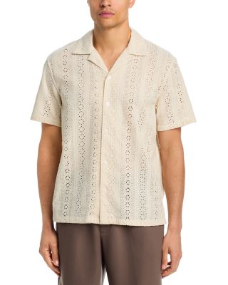 Camp Collar Short Sleeve Shirt