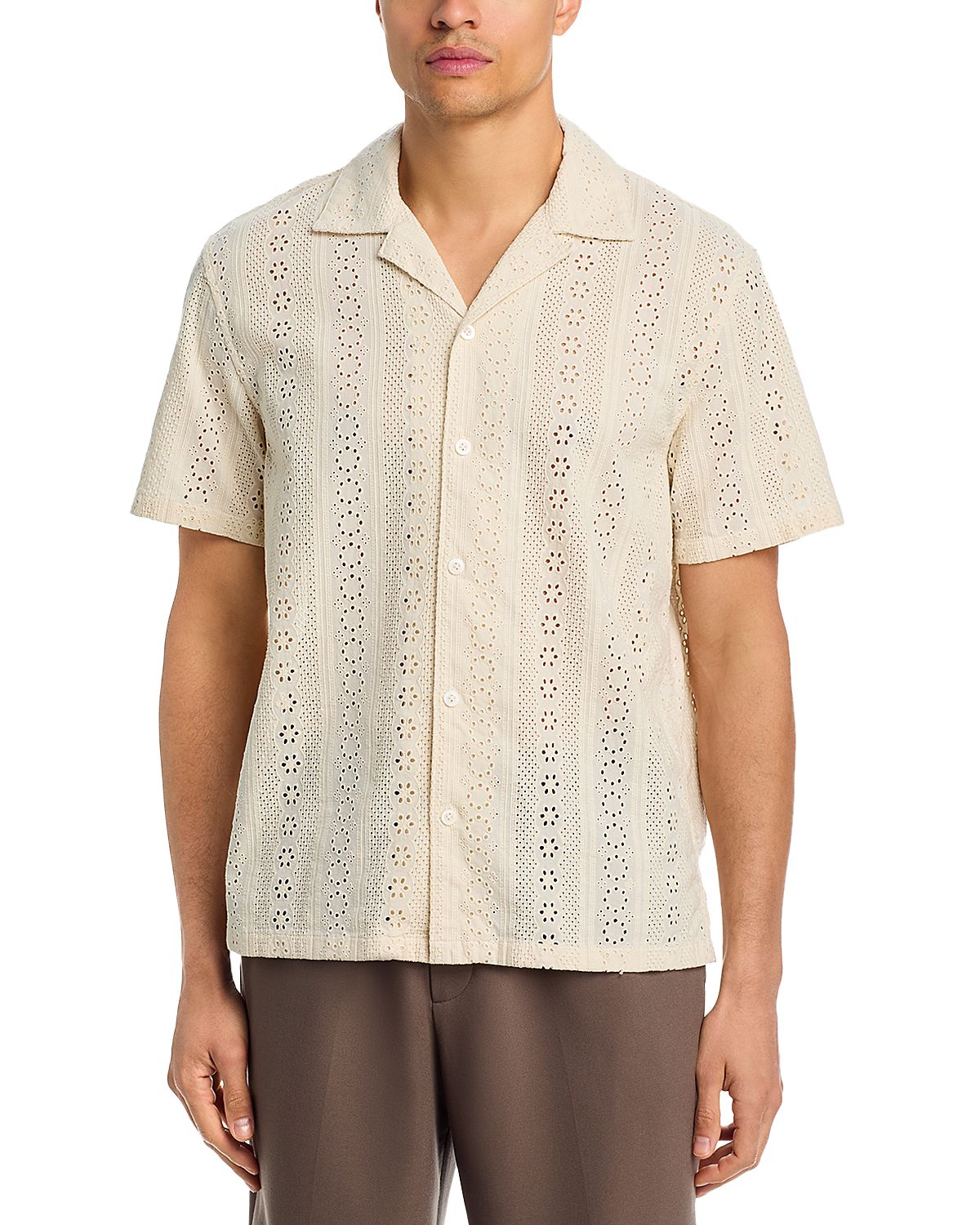 Madewell Camp Collar Short Sleeve Shirt