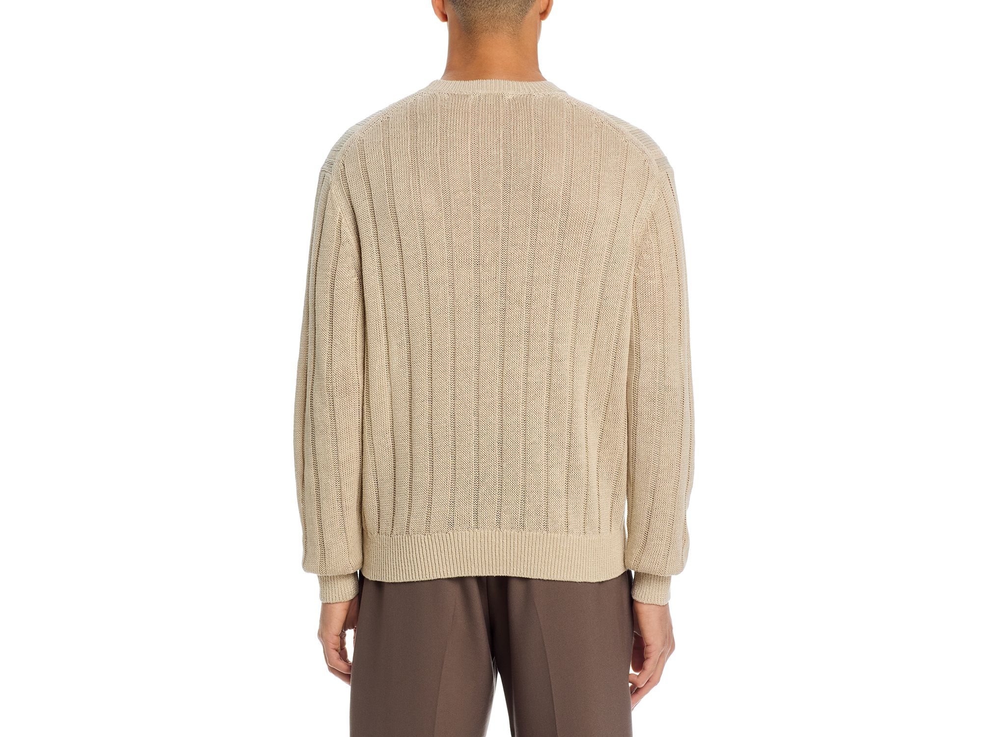 Verse Wide Rib Crewneck Sweater — Image 3