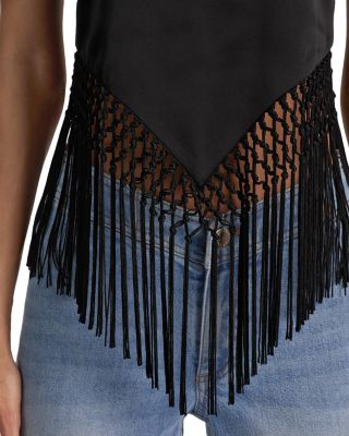 Greta Halter Tie Back Top