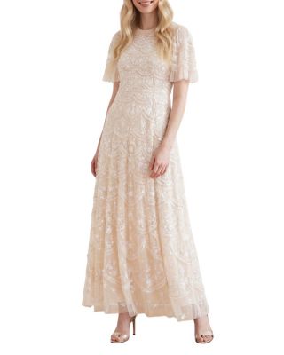 Needle & Thread Lily Bloom Embroidered Maxi Dress