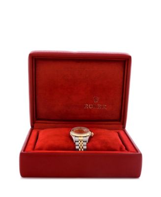  Oyster Perpetual Datejust Automatic Watch in Stainless Steel and Gold with Diamond Markers 26mm