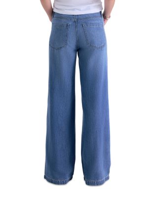 Jadyn Drawcord High Rise Relaxed Jeans in Expanse - thumbnail 3