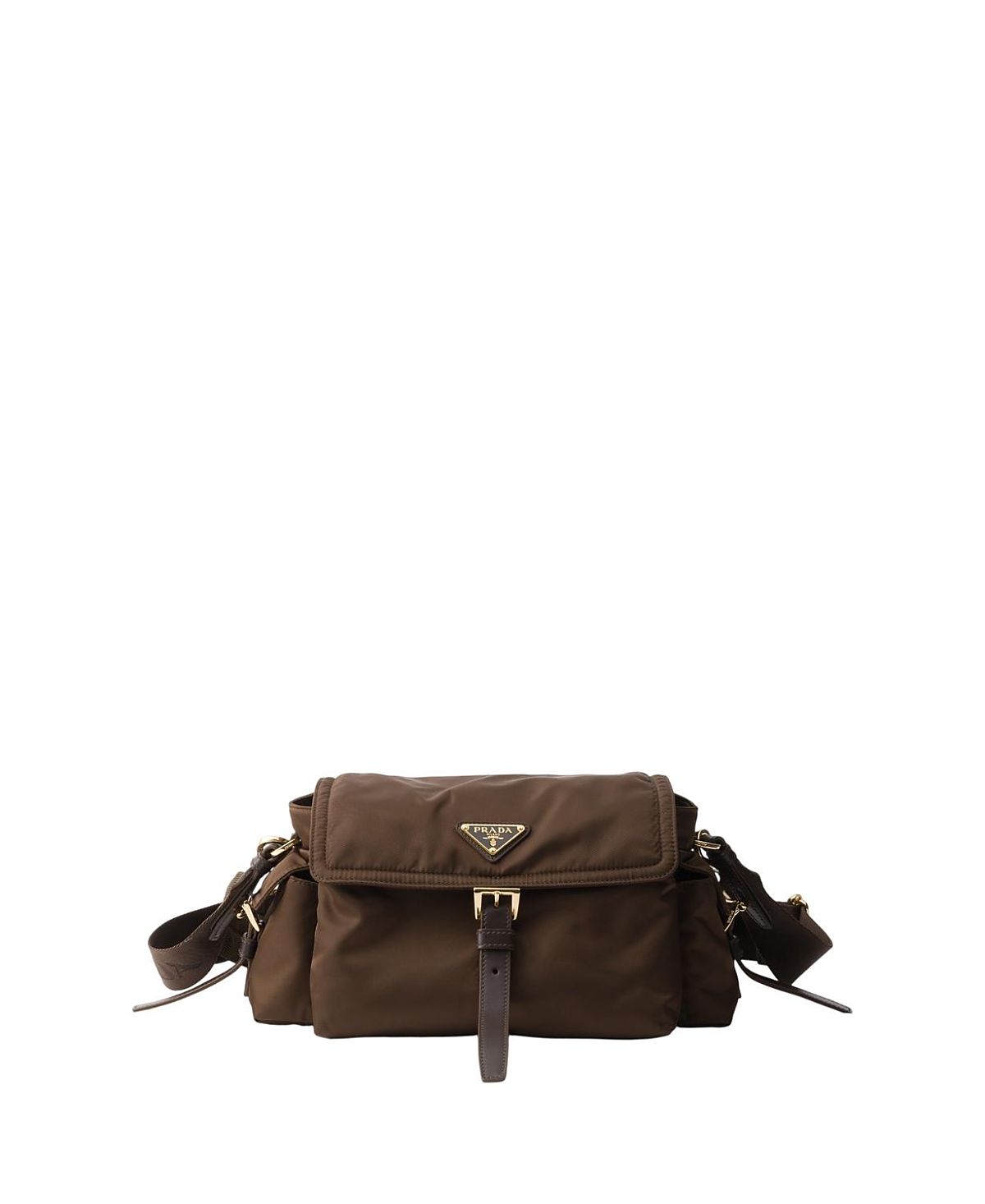 Prada Explore Medium Re-Nylon Shoulder Bag With Flap