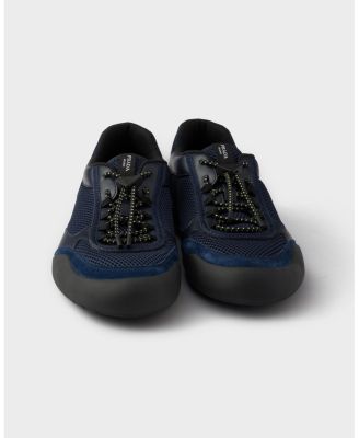  Men's Speedrock Leather And Mesh Fabric Sneakers