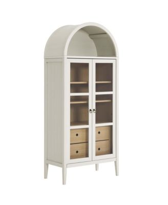  Nolan Tall Arched Storage Display Cabinet
