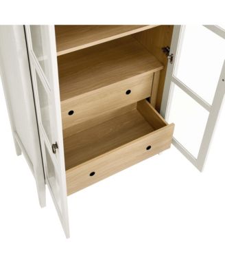  Nolan Tall Arched Storage Display Cabinet