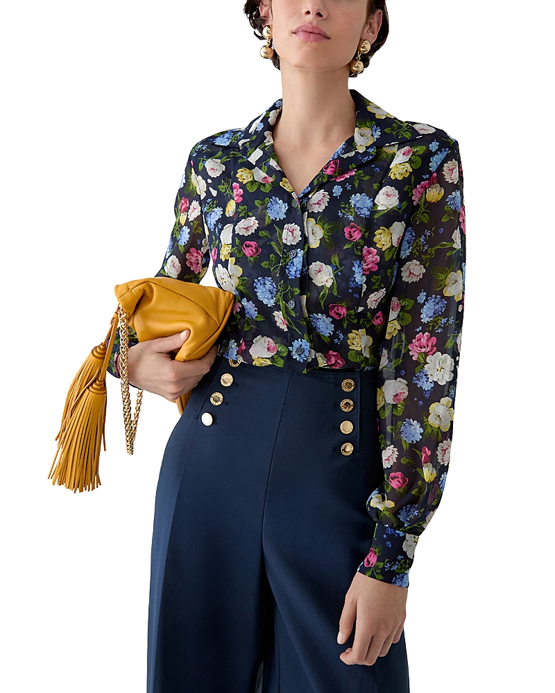 Carolina Herrera Isabella Silk Shirt