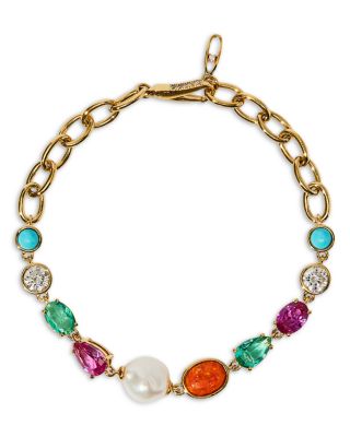 Frieda Multi Stone Chain Bracelet