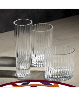  Nastri Transparent Water Glass, Set of 6