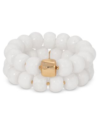 Power Bead Layered Stretch Bracelet
