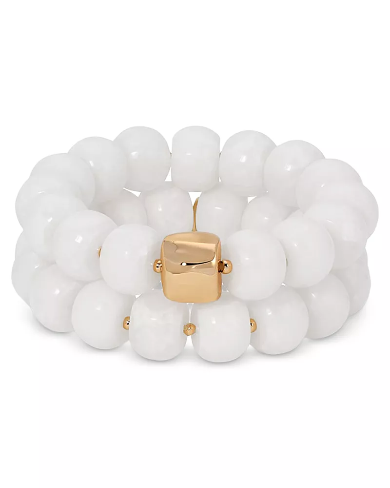 Ettika Power Bead Layered Stretch Bracelet