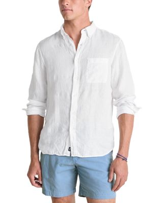 Surfside Regular Fit Button Down Linen Shirt