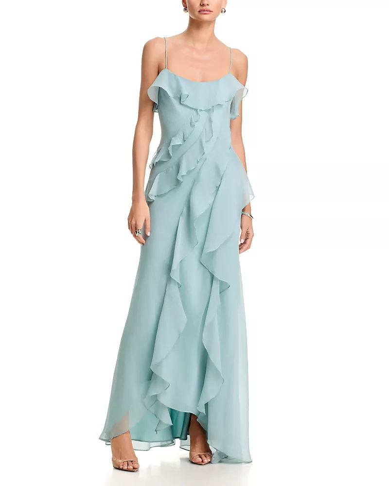 Amur Ruthie Cascade Maxi Dress