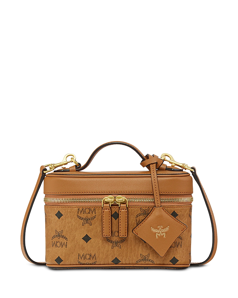 Mcm Aren Mini Visetos Crossbody Bag