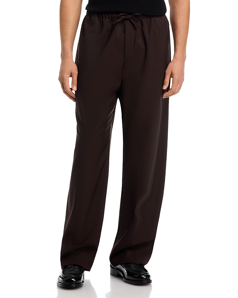 Boss x Beckham Wool Drawstring Trousers