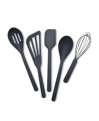  Platinum Silicone Cooking Tools, Set of 5