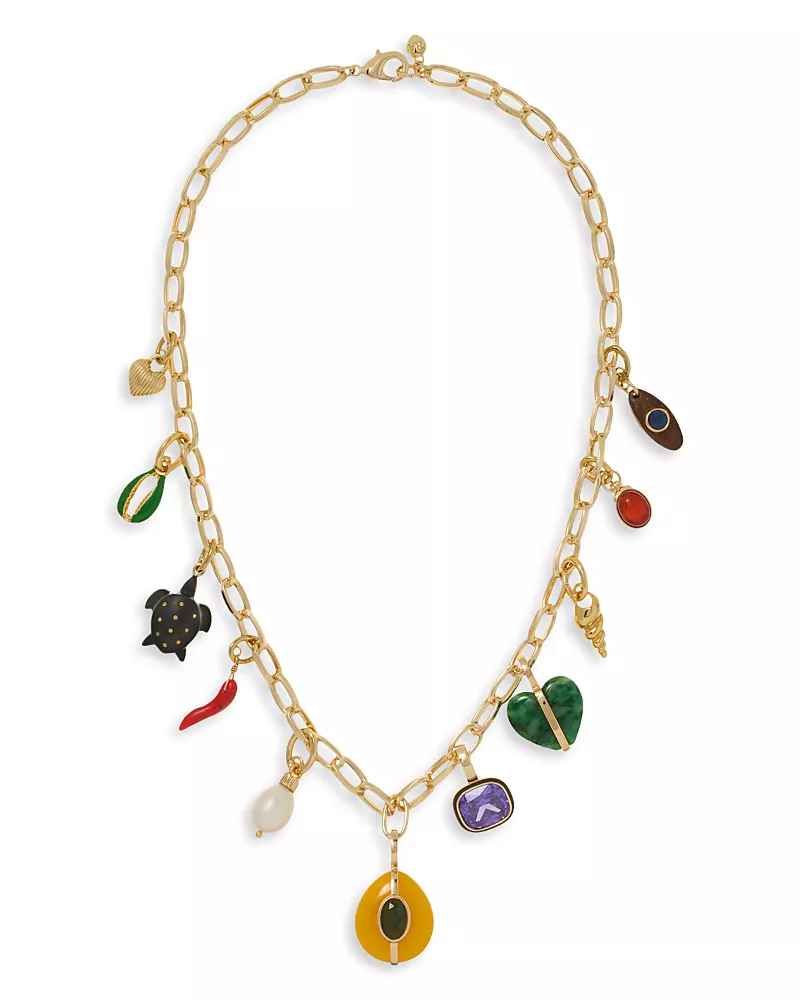 Roxanne Assoulin The Little Treasures Charm Necklace, 18
