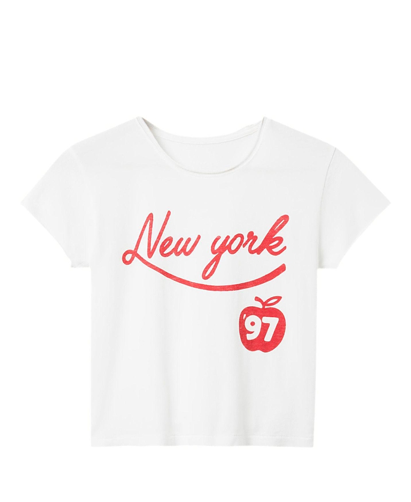 Junk Food Clothing Women's New York '97 Vintage Baby Tee