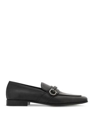 Men's Gancini Ornament Moccasin Loafers