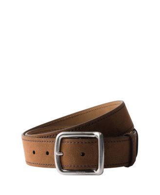  Nubuck Leather Belt