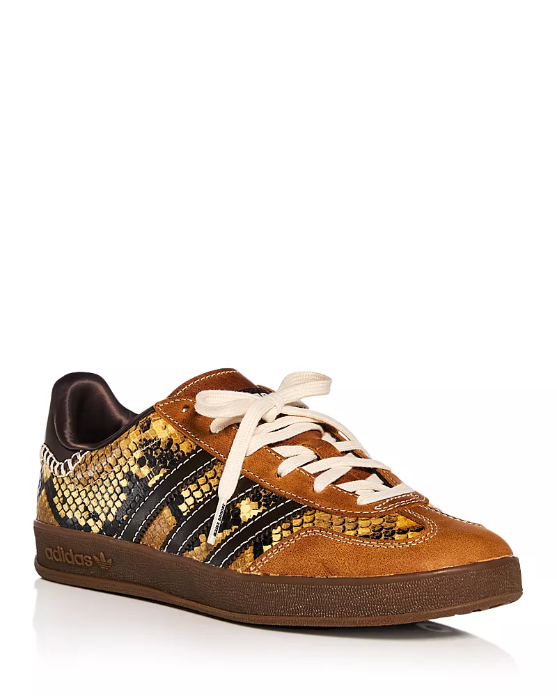 Adidas x Wales Bonner Women's Gazelle Snake Embossed Sneakers