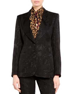 Peak Lapel Fitted Jacket