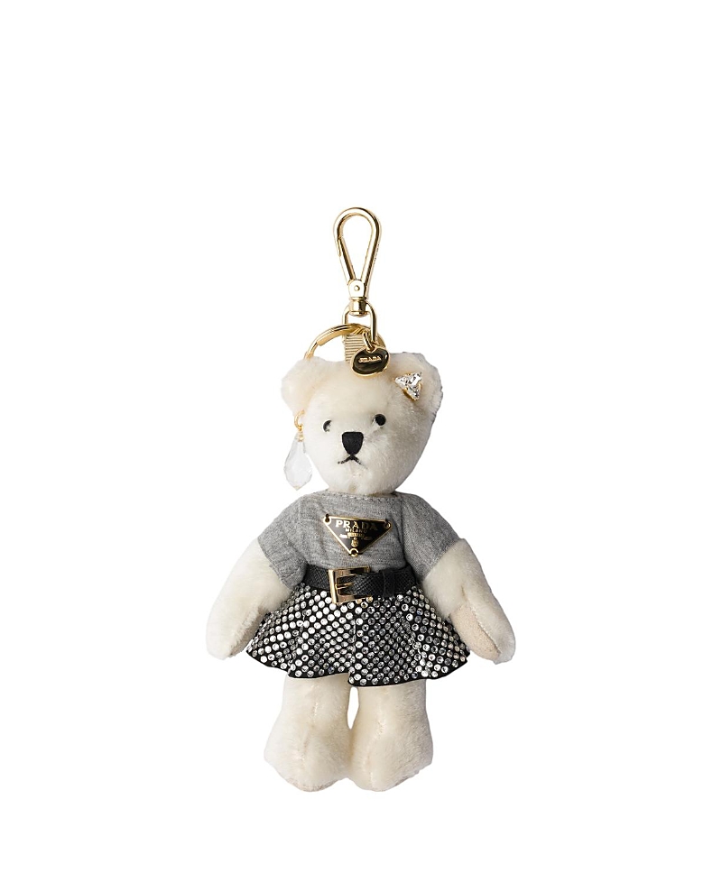 Prada Teddy Key Ring Charm