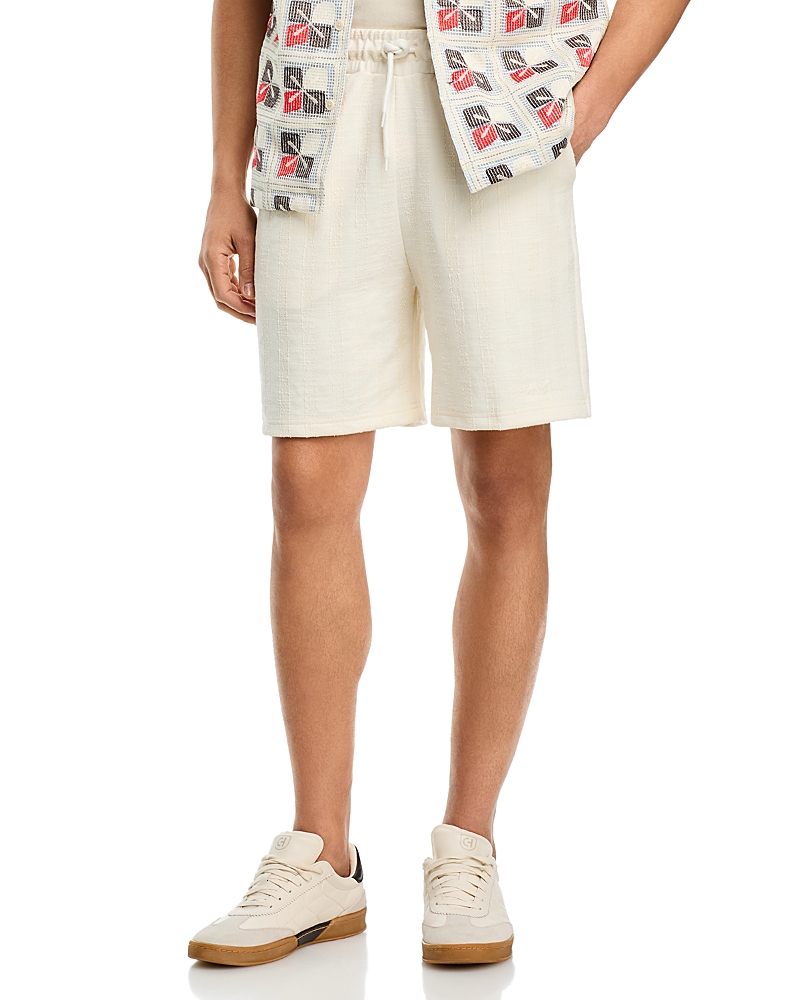 Les Deux Stripe Jacquard Shorts
