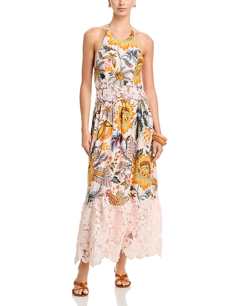 Farm Rio Ligia Halter Dress