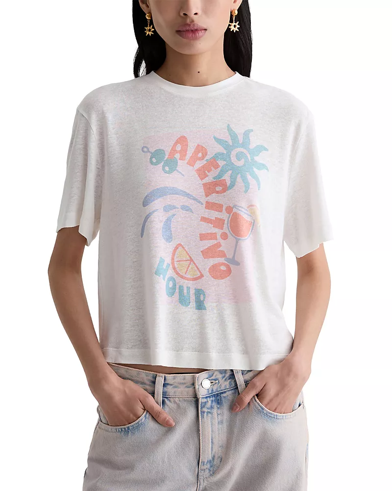 Ag Charli Relaxed Short Sleeve Tee