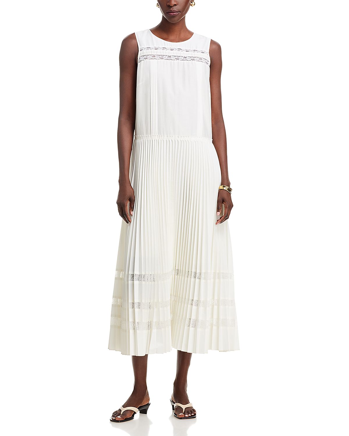 3.1 Phillip Lim Pleated A Line Dress