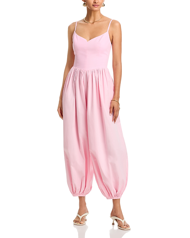 Aqua Balloon Jumpsuit - Exclusive