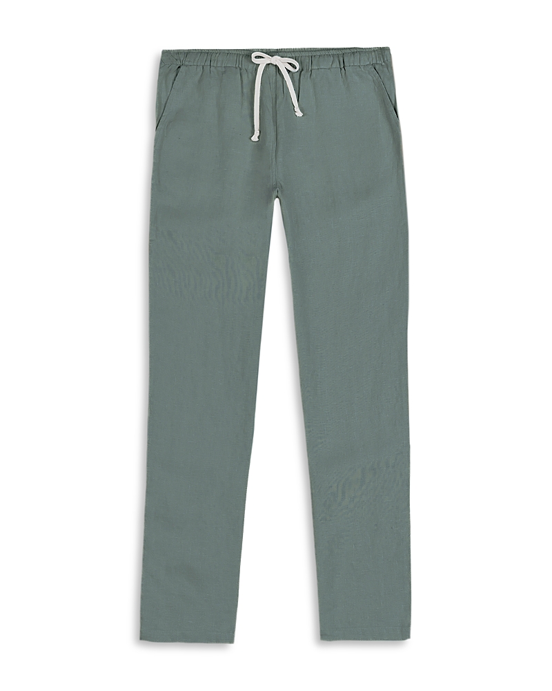 Alex Crane Bo Linen Regular Fit Drawstring Pants