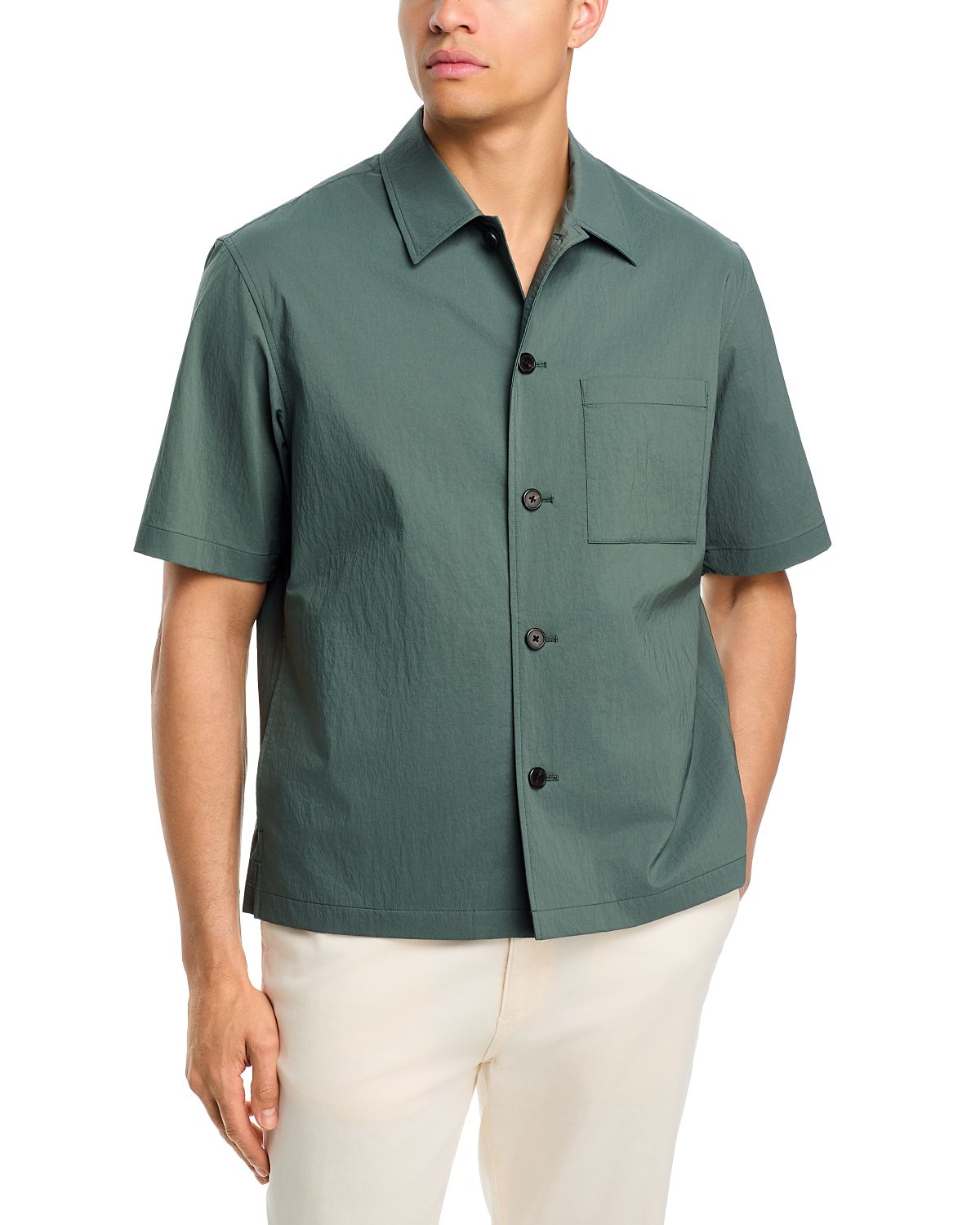 Theory Spread Collar Pocket Overshirt
