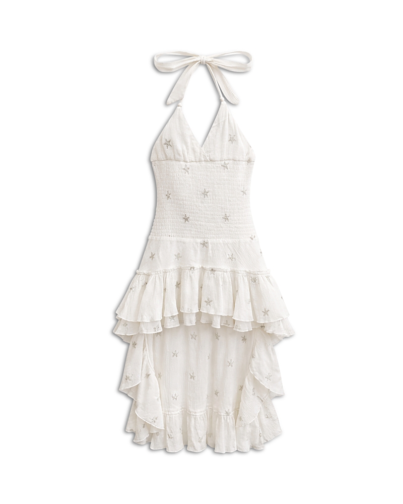 KatieJnyc Girls' Tween Alessia Smocked Halter Dress - Big Kid