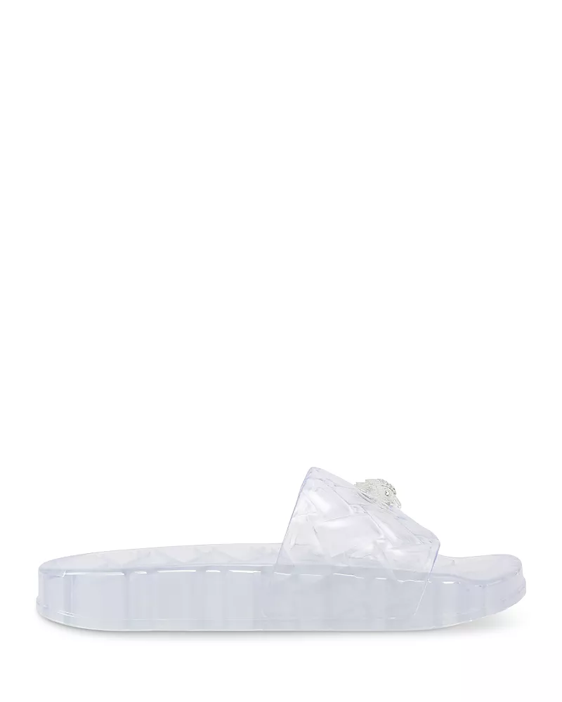 Kurt Geiger London Women's Meena Eagle Jelly Slide Sandals