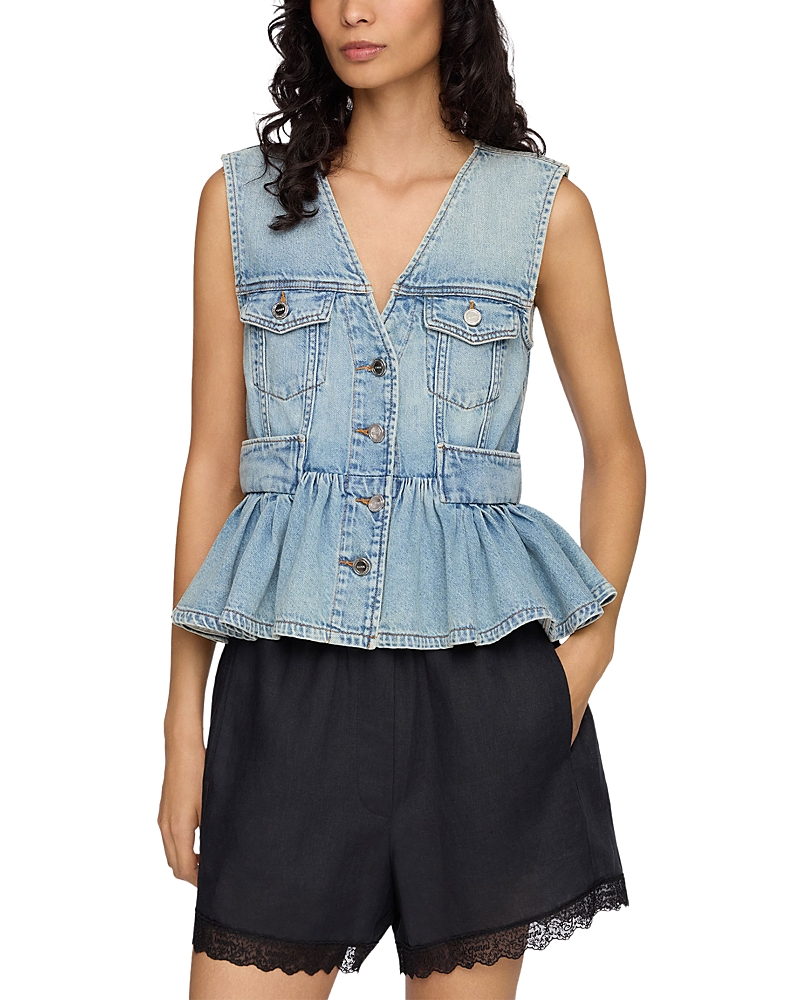 Ganni Lightweight Denim Top