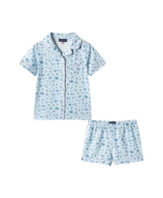 Girls' Buttondown Pajama Set - Big Kid