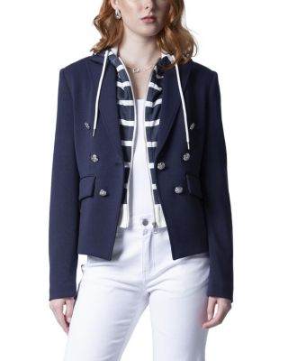 Kasey Nautical Hooded Blazer
