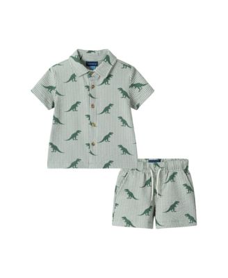 Boys' Short Sleeve Cabana Set - Baby