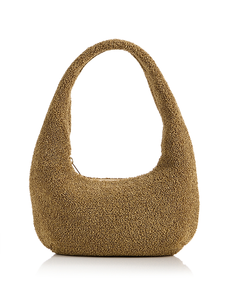 Mansur Gavriel Gnocchi Faux Shearling Hobo Bag