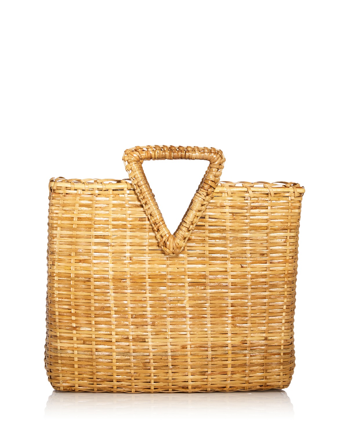 Vesper Wicker Basket Tote